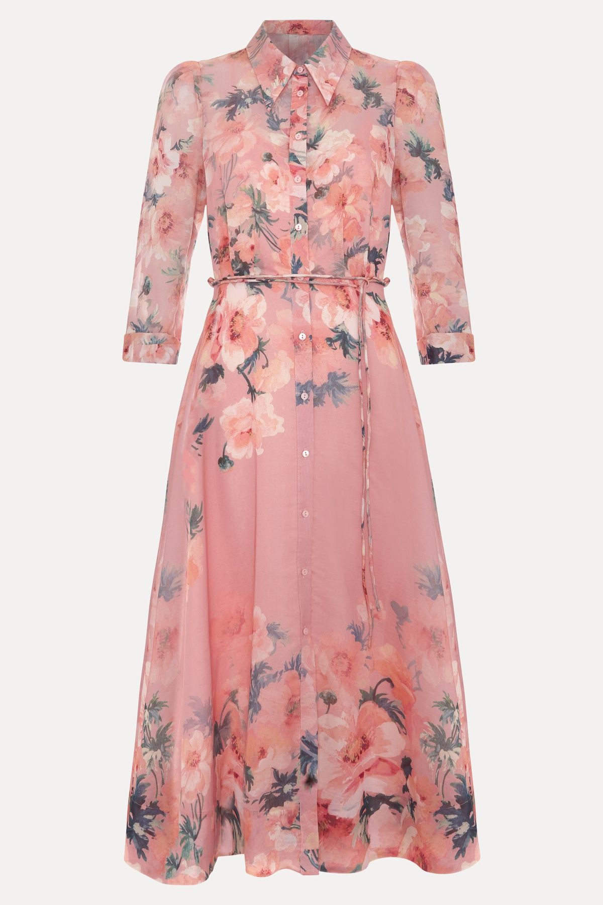 Phase Eight Anabella 3/4 Sleeve Midi Dress