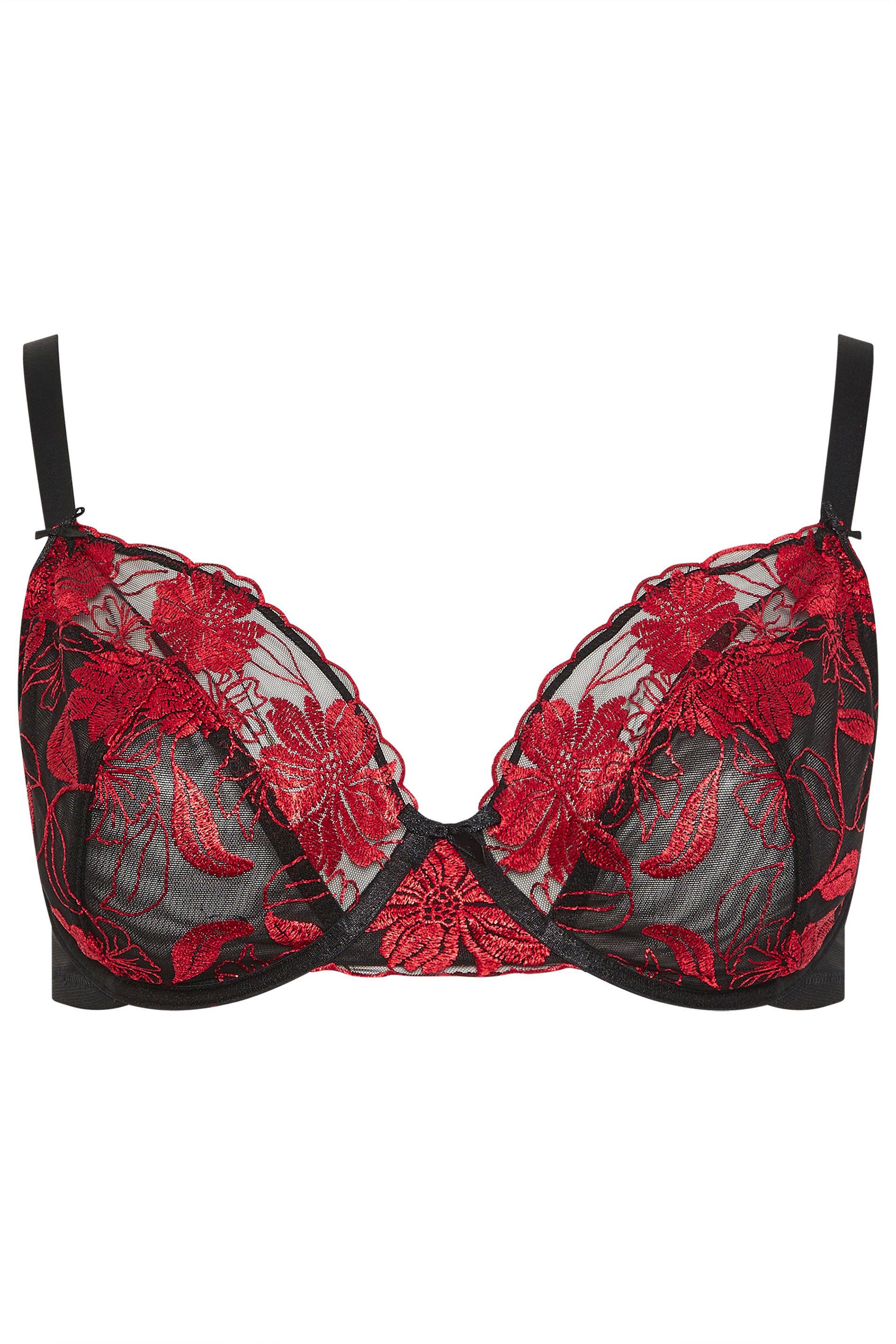 Yours Floral Non-Padded Bra