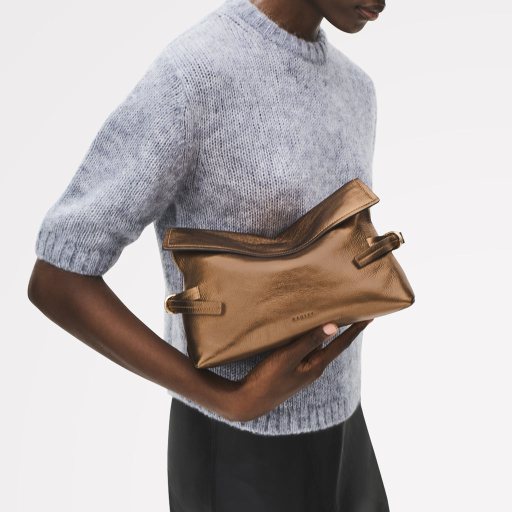 Fleet Street - Medium Flapover Clutch Bag