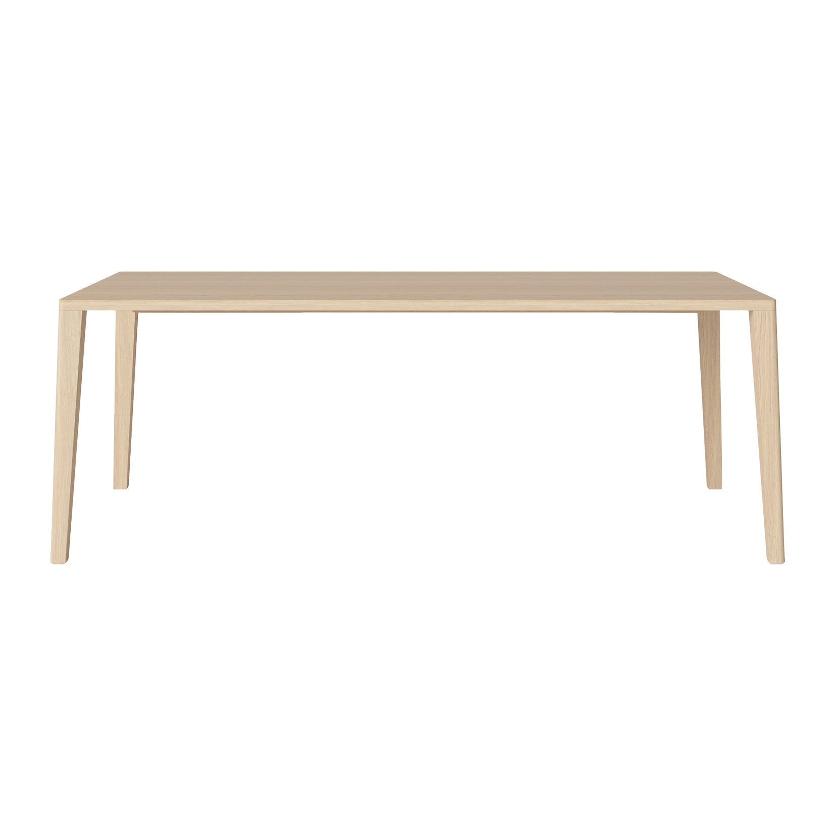 Bolia Graceful Eettafel - B 200 cm - Witgepigmenteerd Geolied Eiken