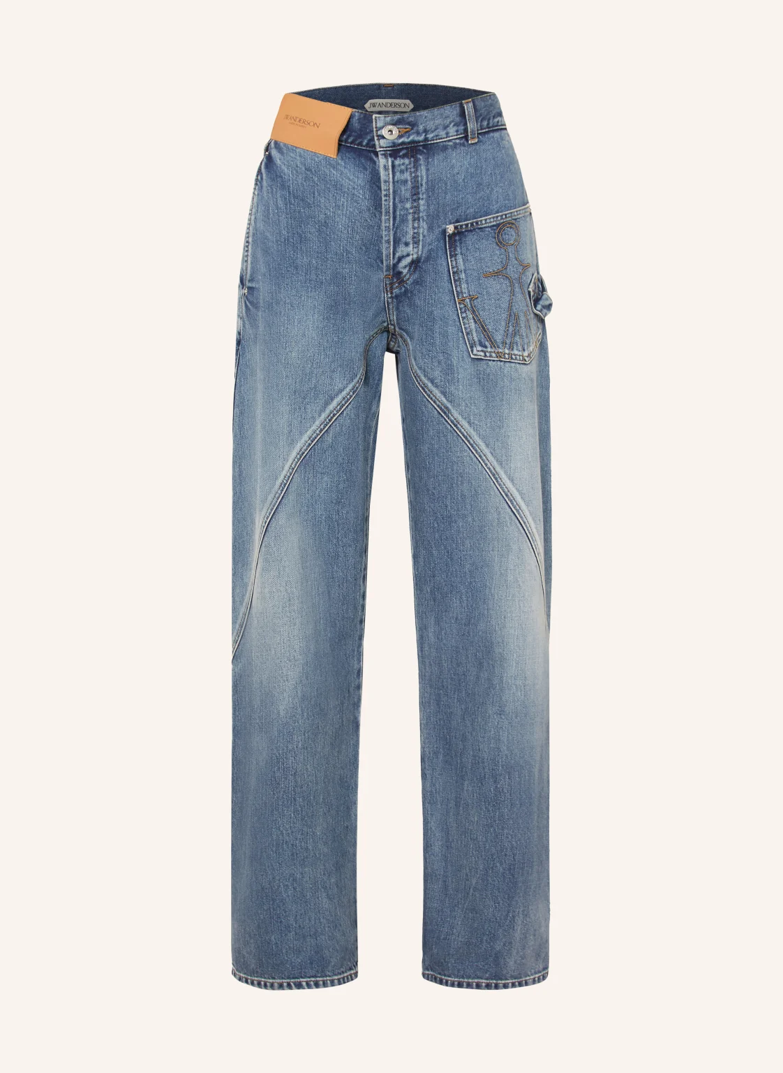 JW ANDERSON Straight Jeans TWISTED WORKWEAR