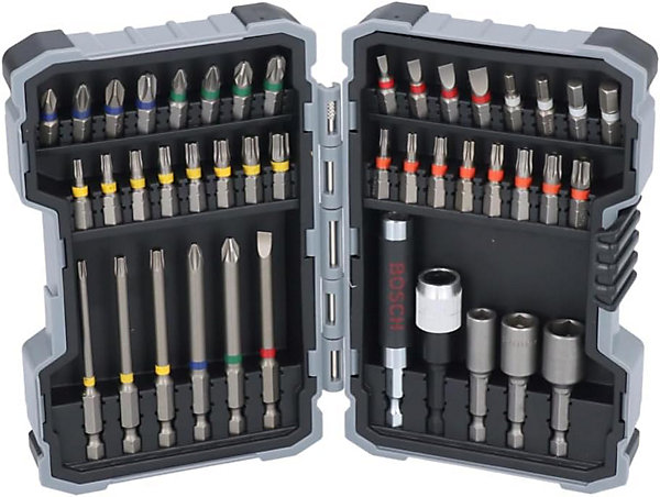 Coffret de 43 pièces de vissage   douilles   bonnet - BOSCH - 0615997658