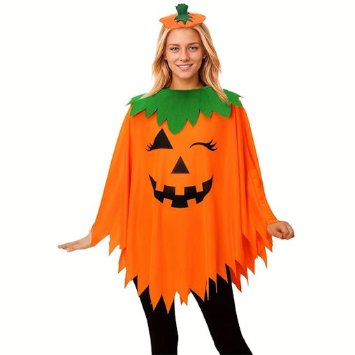 NNETM Pumpkin Costume Set Halloween Party Outfit