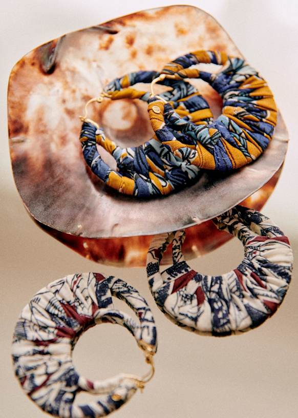Amany Hoop Earrings - Sézane x Inoui Editions
