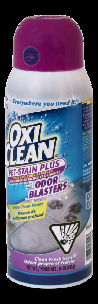OxiClean™ Pet-Stain Plus Cleaner & Odour Remover for Fabric and Upholstery, Clean Fresh Scent