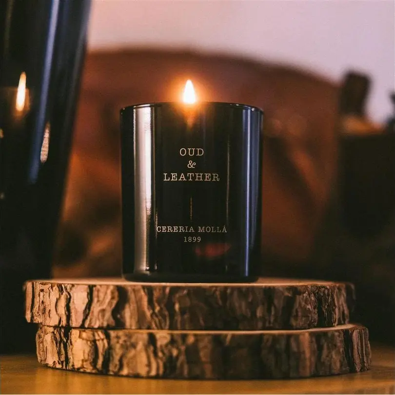 Duftkerze Oud & Leather