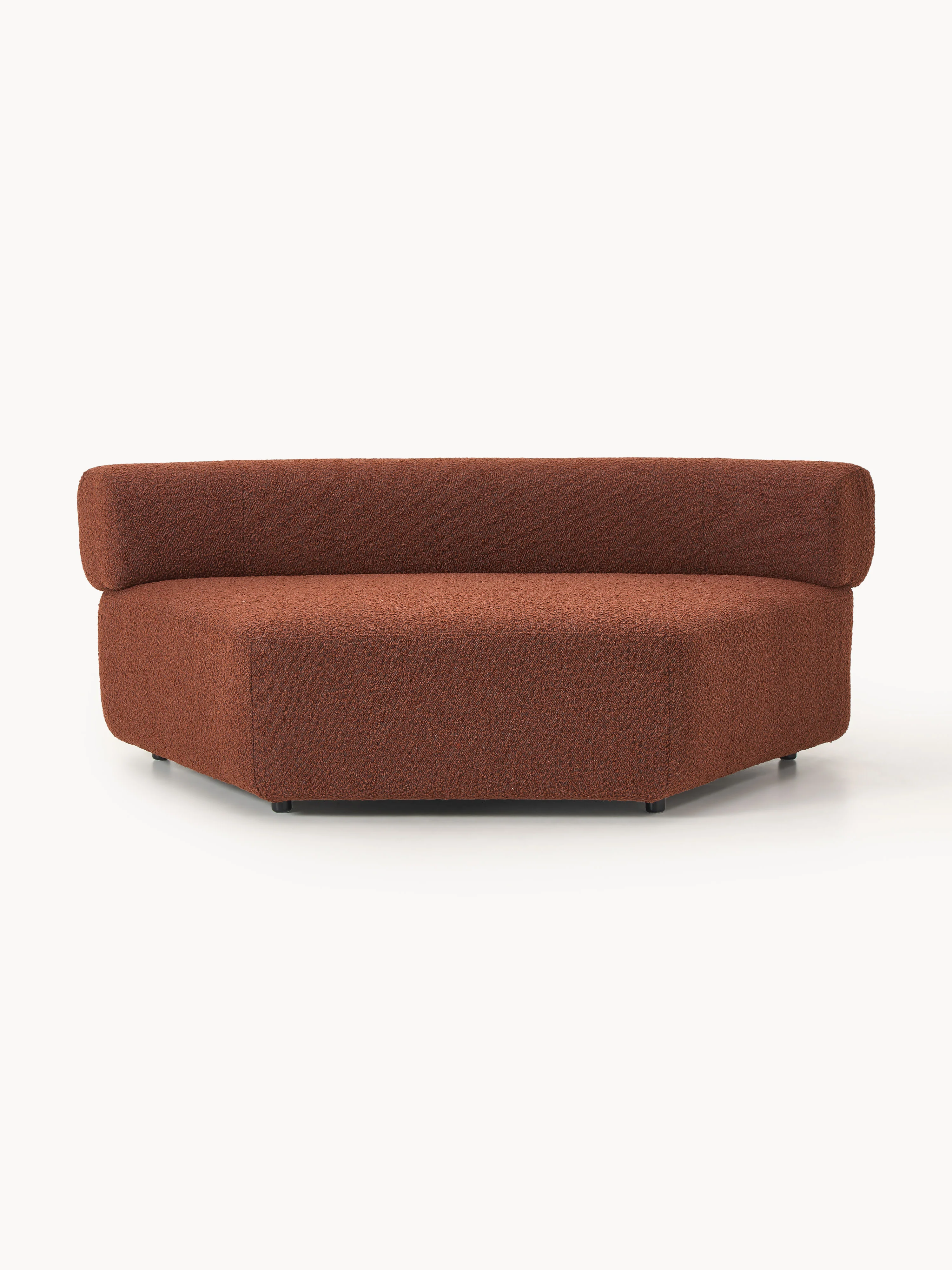 Rundes Bouclé-Eckmodul Anton