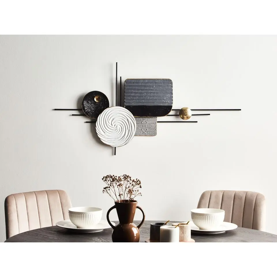 OVAR - Wanddecoratie - Grijs - IJzer