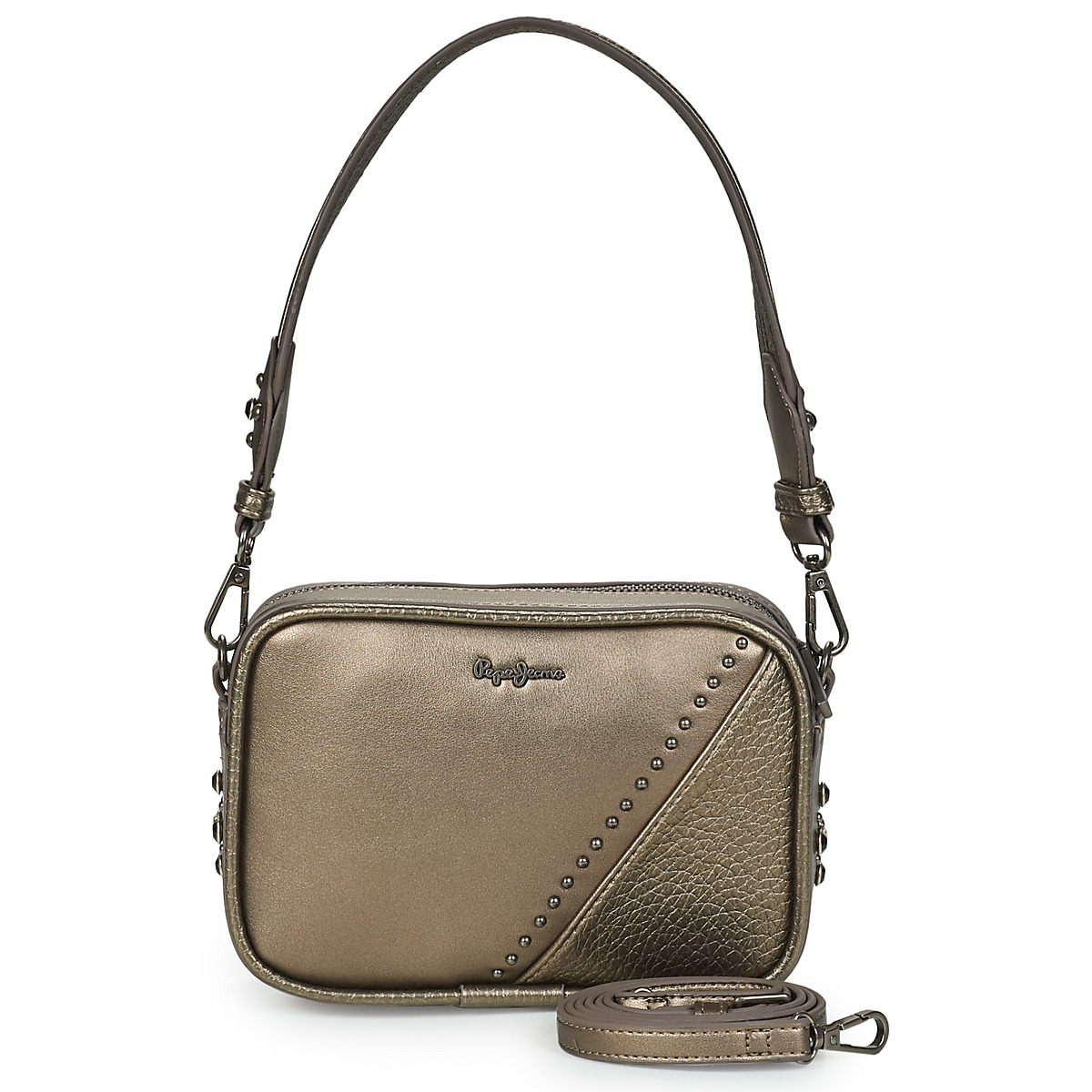 Pepe jeans - KEYRA METALLIC - Bronze