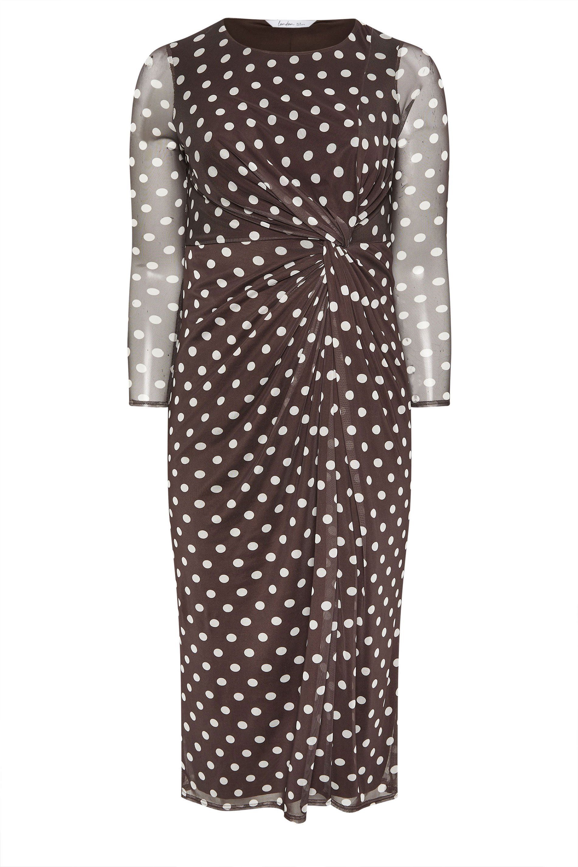 Yours Polka Dot Maxi Dress