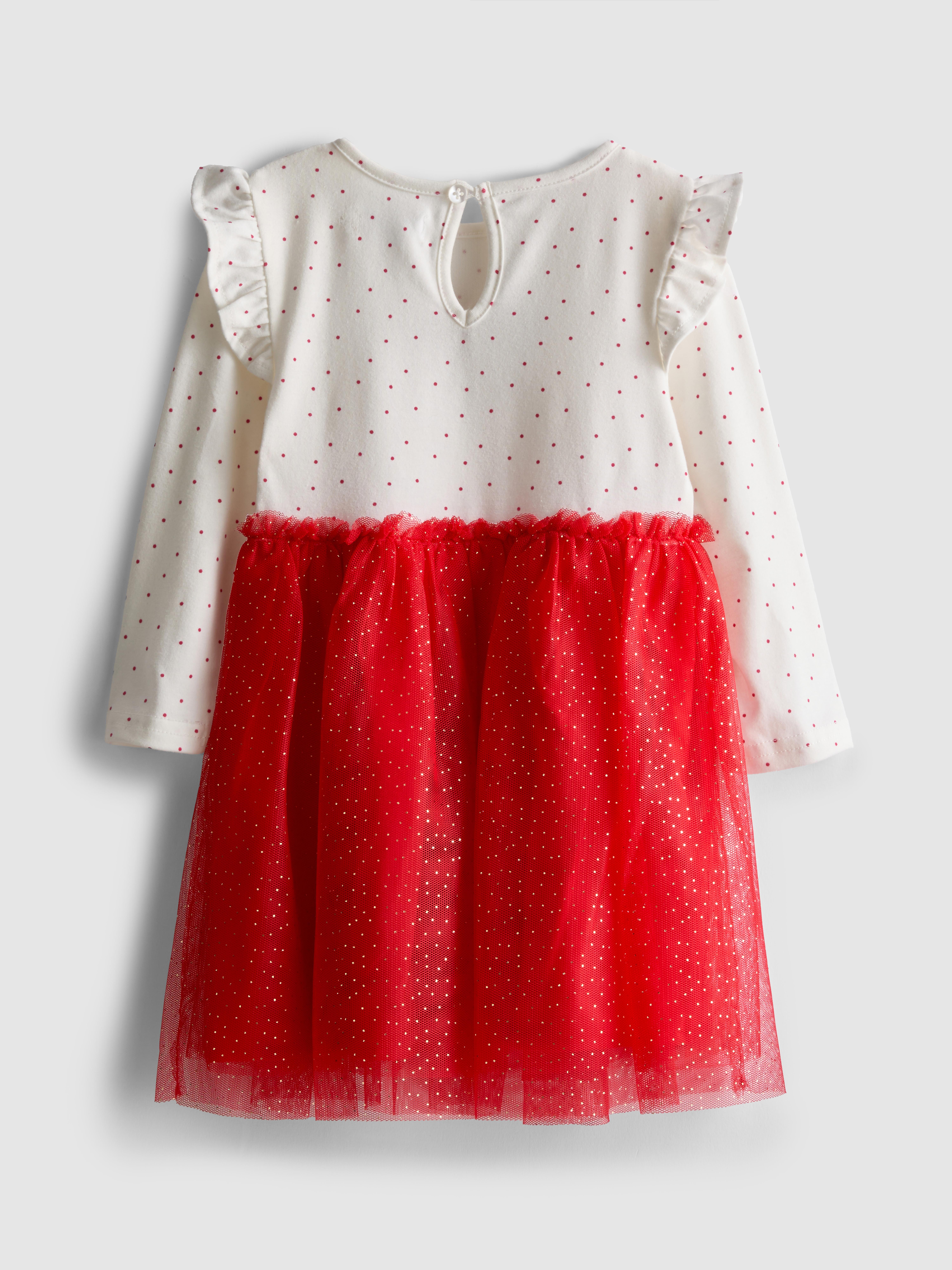 0-36mths | Christmas Reindeer Tutu Dress