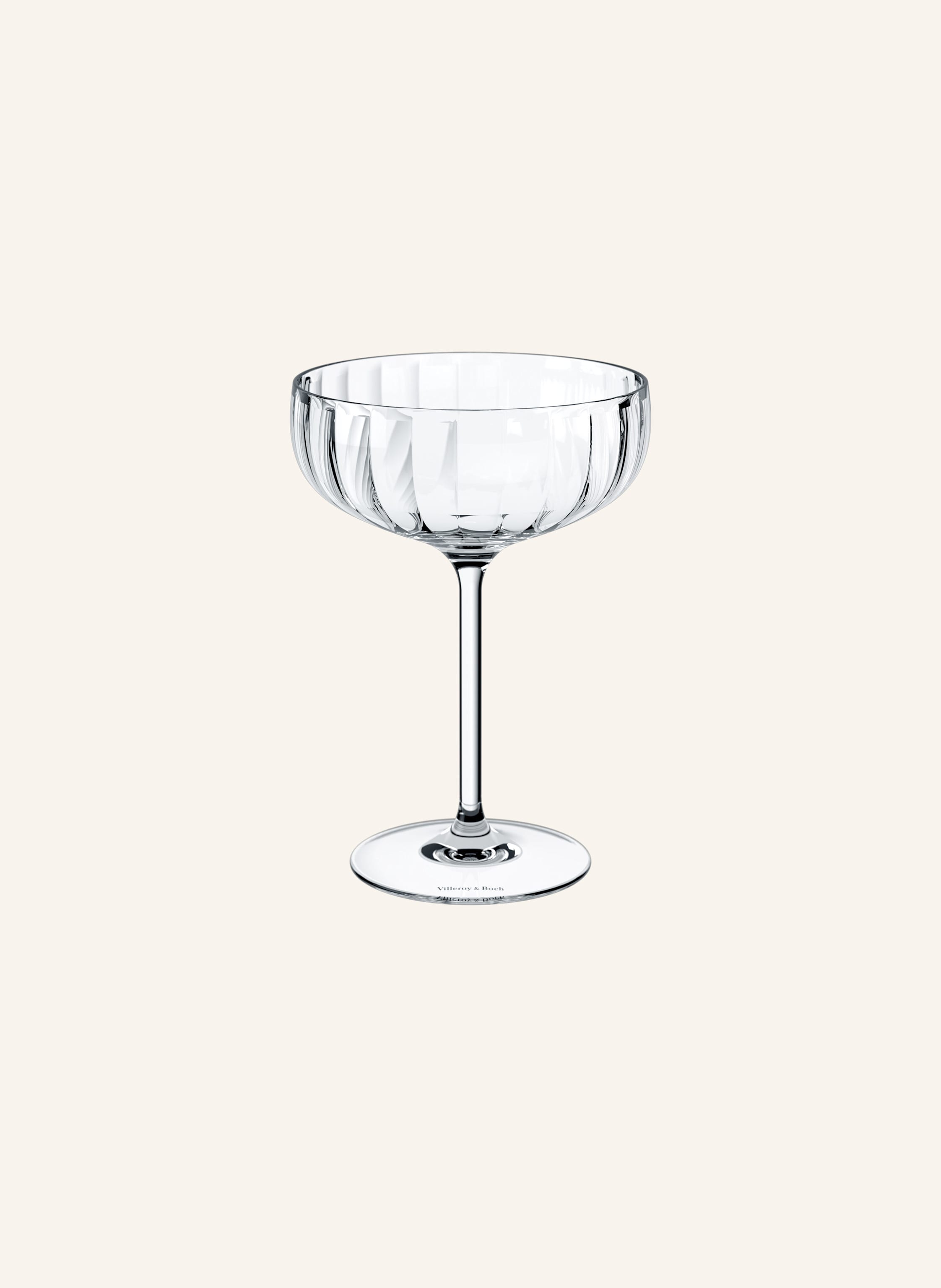 Villeroy & Boch Sekt-/Champagnerschale, 4 Stück ROSE GARDEN
