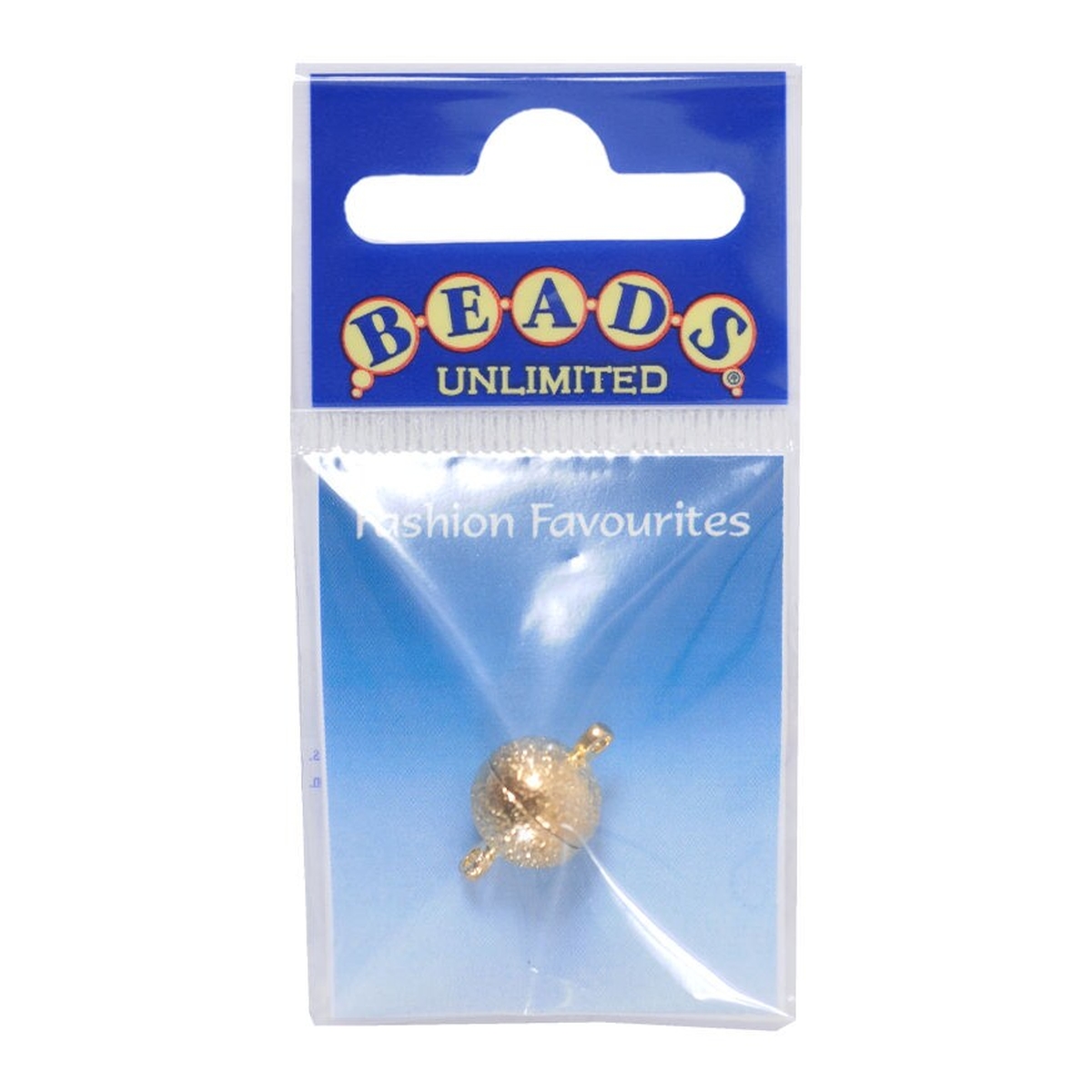 Beads Unlimited Beads Magnetic Clasp Gold Stardust