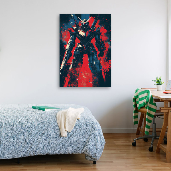 Feeby Obraz na płótnie, Robot Mech Abstrakcja 40x60
