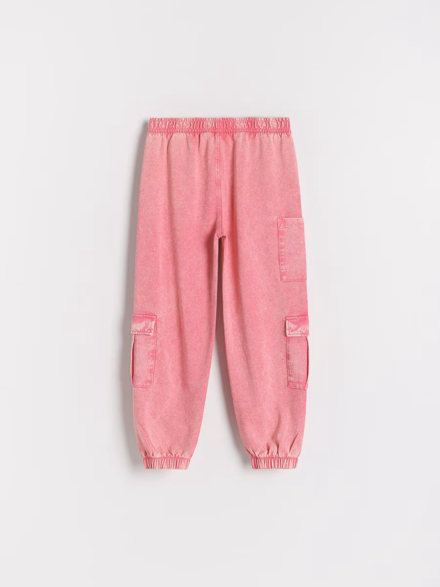 Cargo Trousers With Wash Effect