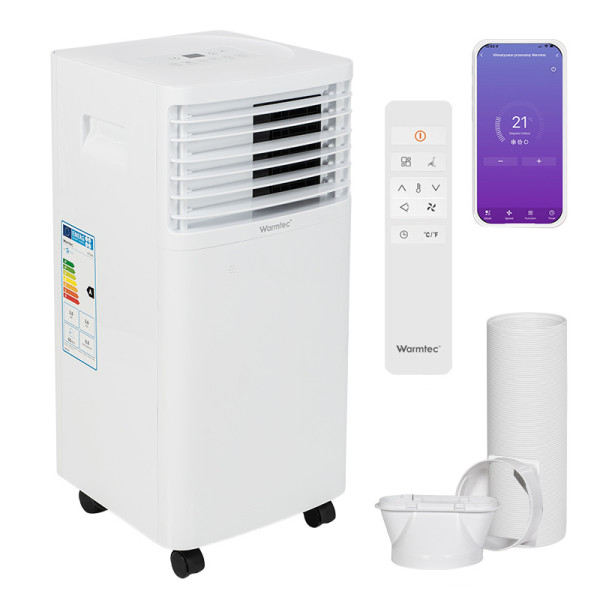 Klimatyzator przenośny Warmtec Wi-Fi 2,6kW 30m² 3w1 R290 Sotra KP26W