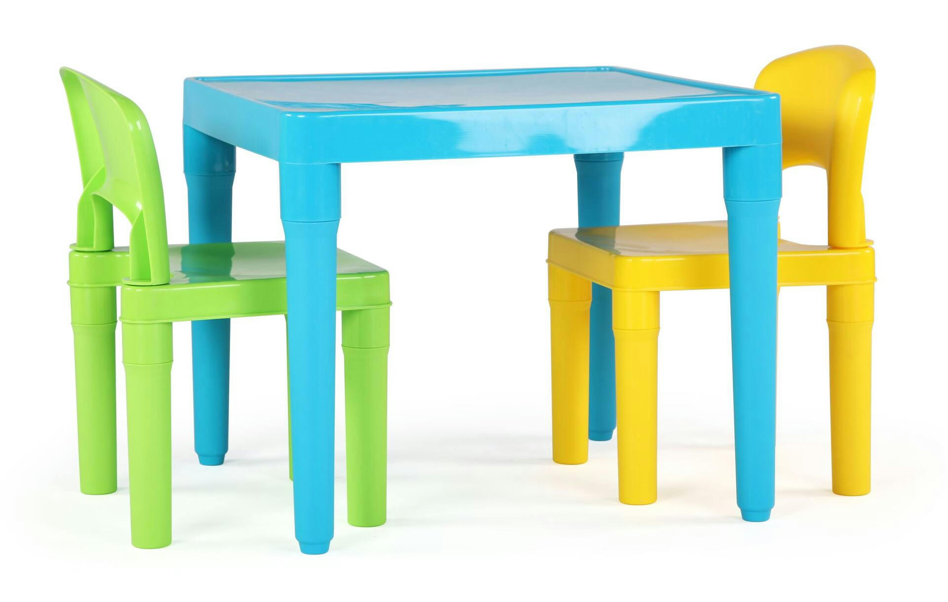 Humble Crew Kids' Plastic Table & Chair Set