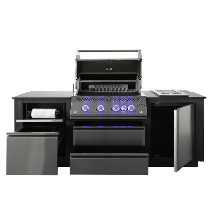 Cuisine extérieure Oasis Compact   Barbecue BIG 32   Sizzle Zone - Napoléon