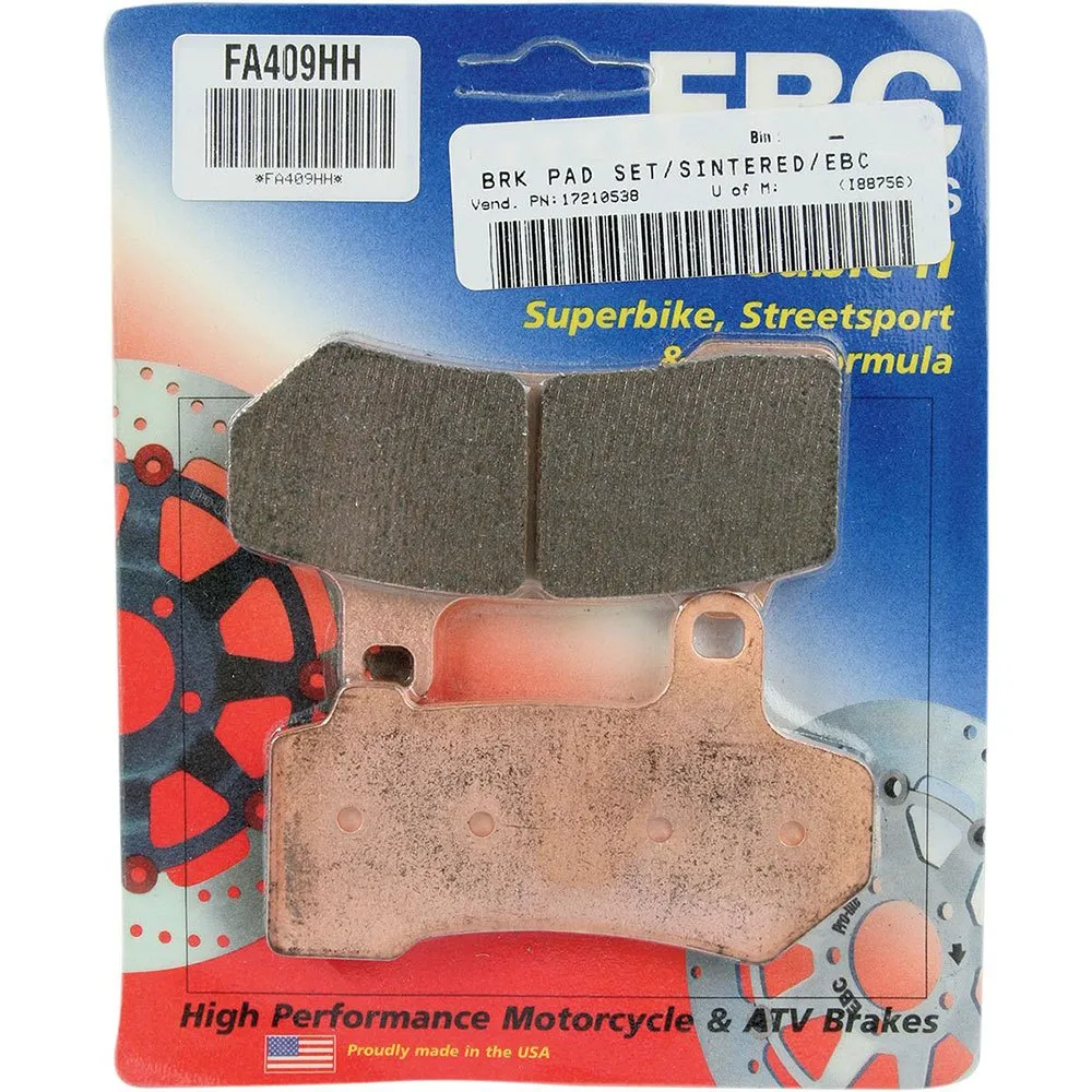 EBC FA-HH Series FA409HH sintered brake pads