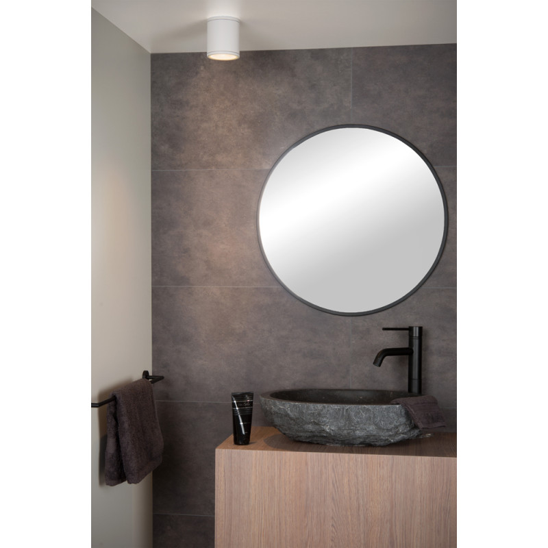Spot pour salle de bain Aven blanc rond GU10 50 W LUCIDE