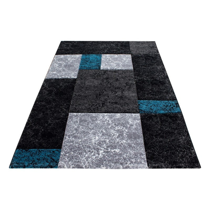 Dywan nowoczesny Hawaii szaro-turkusowy 120 cm x 170 cm