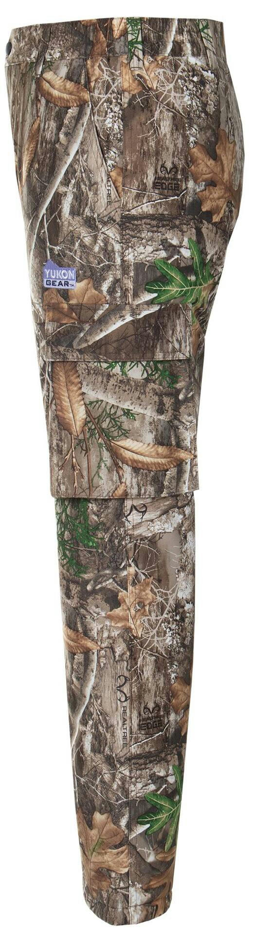 Yukon Gear Women's Insulated Water-Resistant Windproof Hunting Pants with Cargo Pockets, Realtree