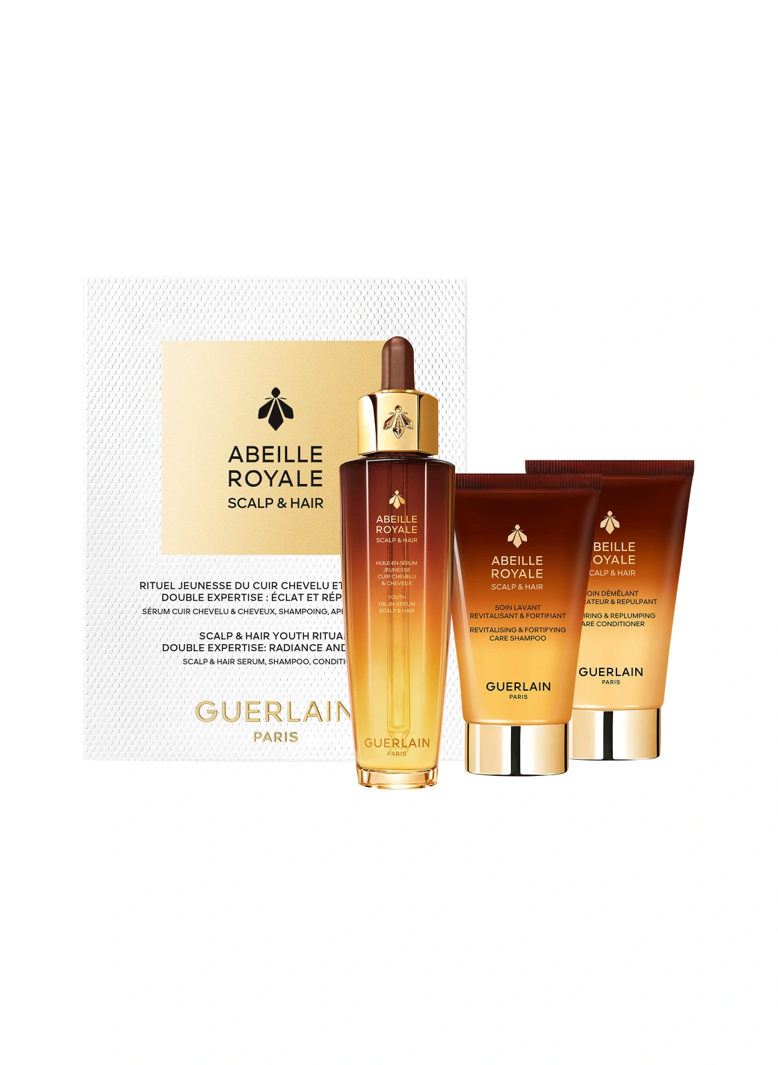 GUERLAIN ABEILLE ROYALE JUGENDLICHKEITSRITUAL FÜR KOPFHAUT UND HAARE