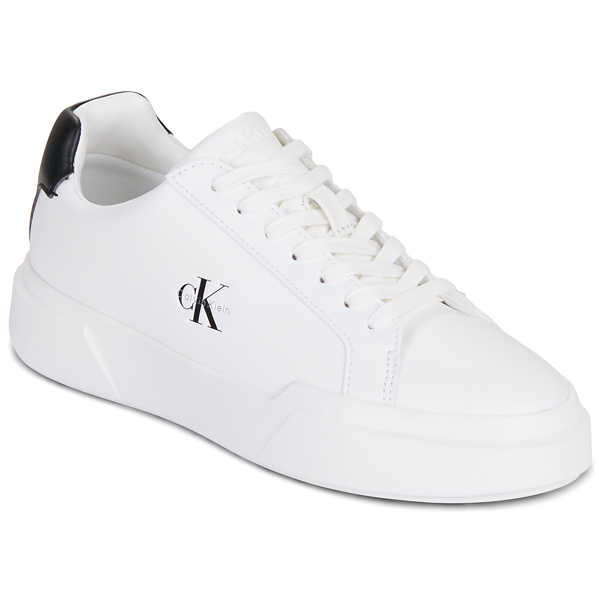 Calvin Klein Jeans - CHUNKY CUPSOLE LACEUP LTH - White
