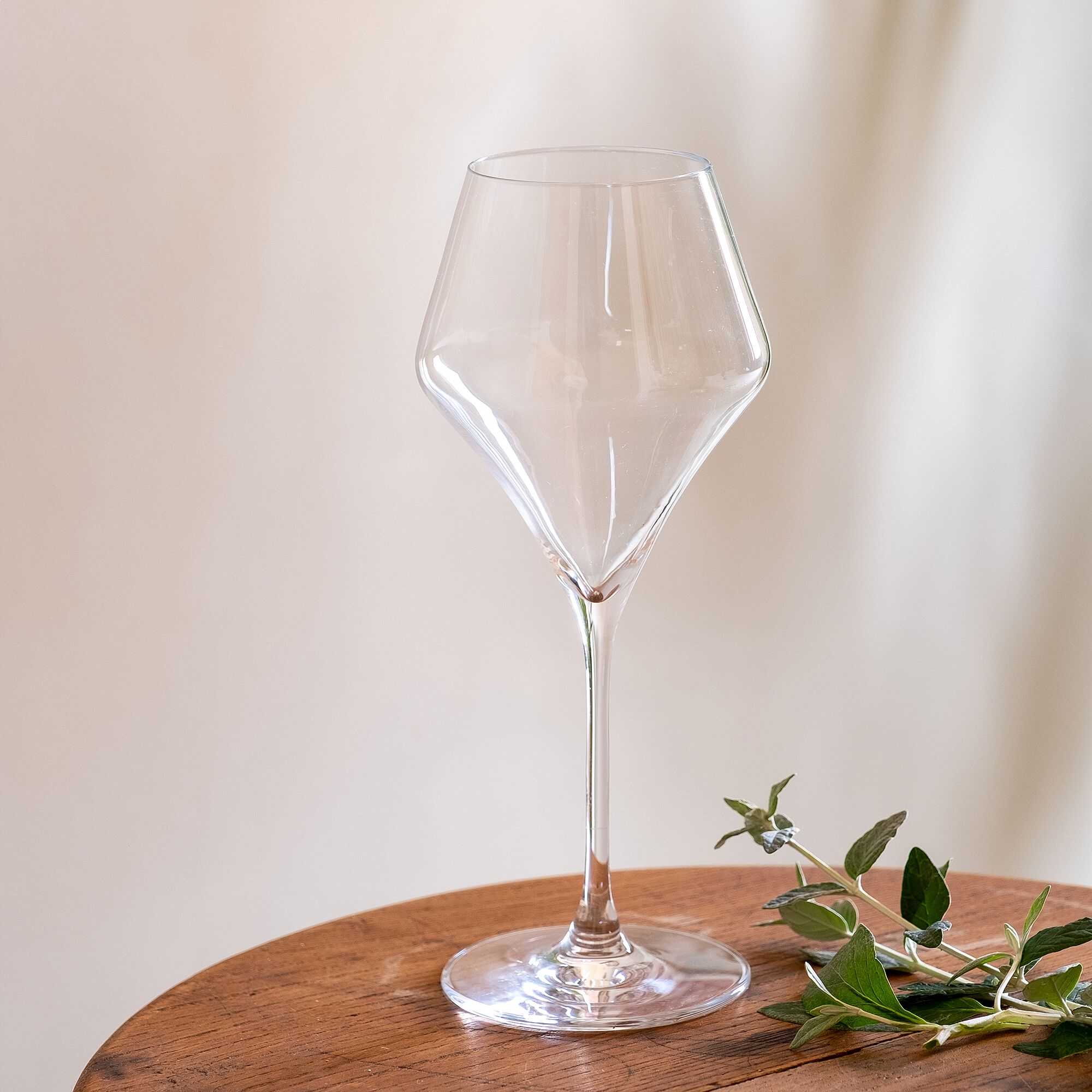 ARAM - Verre à pied en verre 38cl - transparent