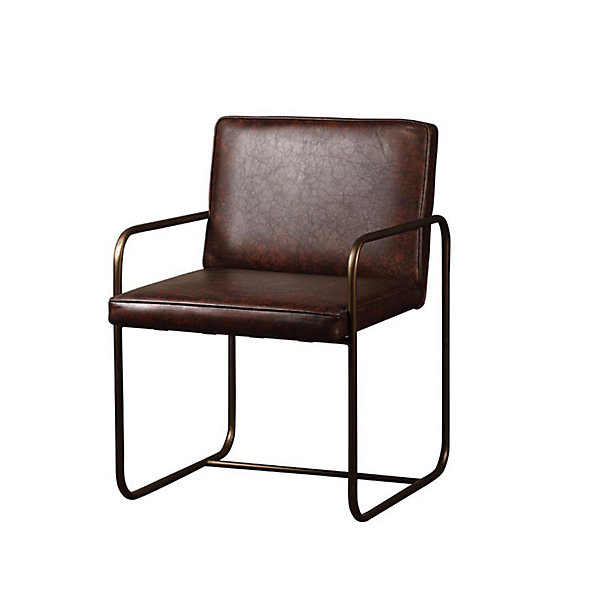 Fauteuil cuir circuit 85x68x57cm