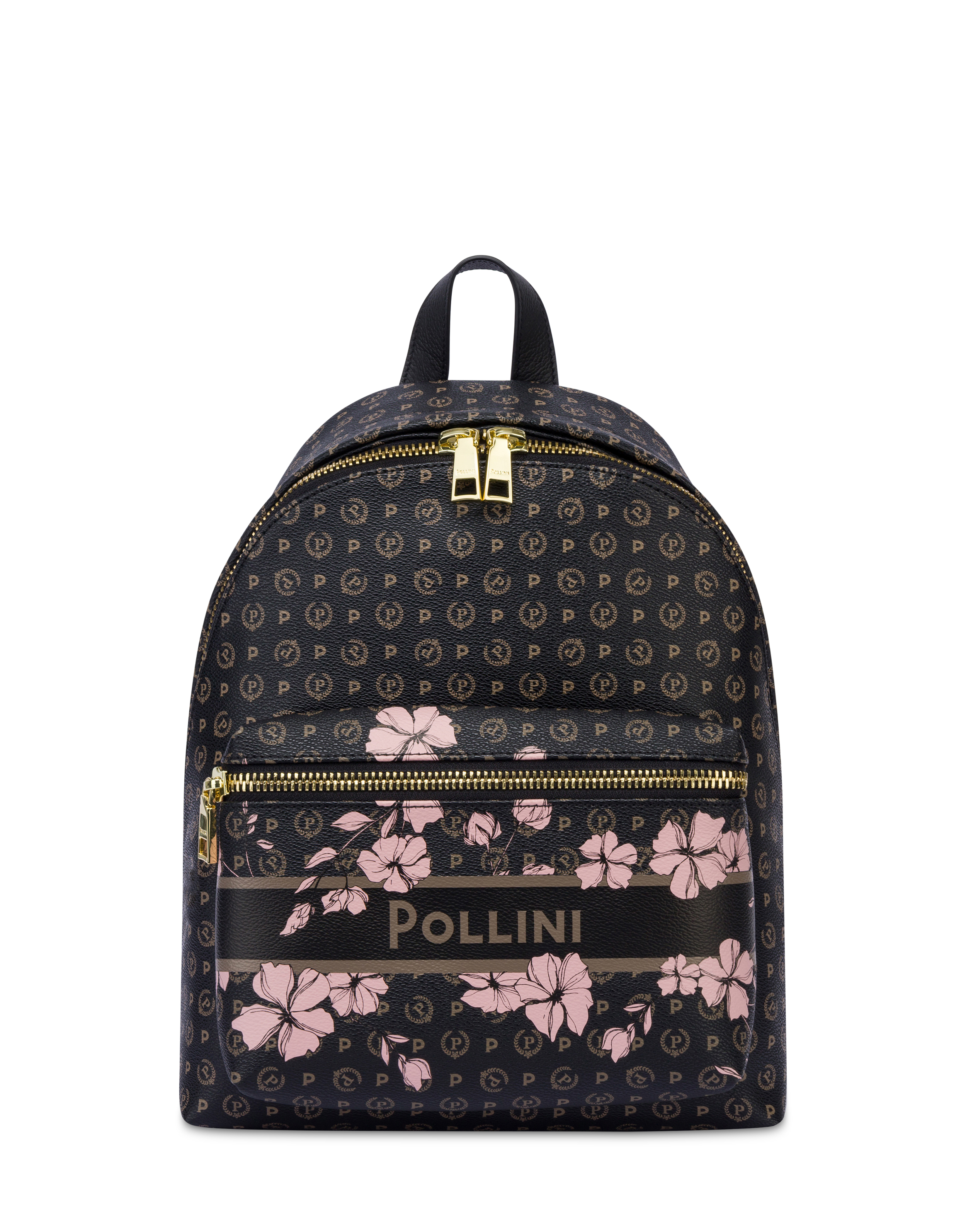 Zaino In Heritage Marina Flower Nero/nero