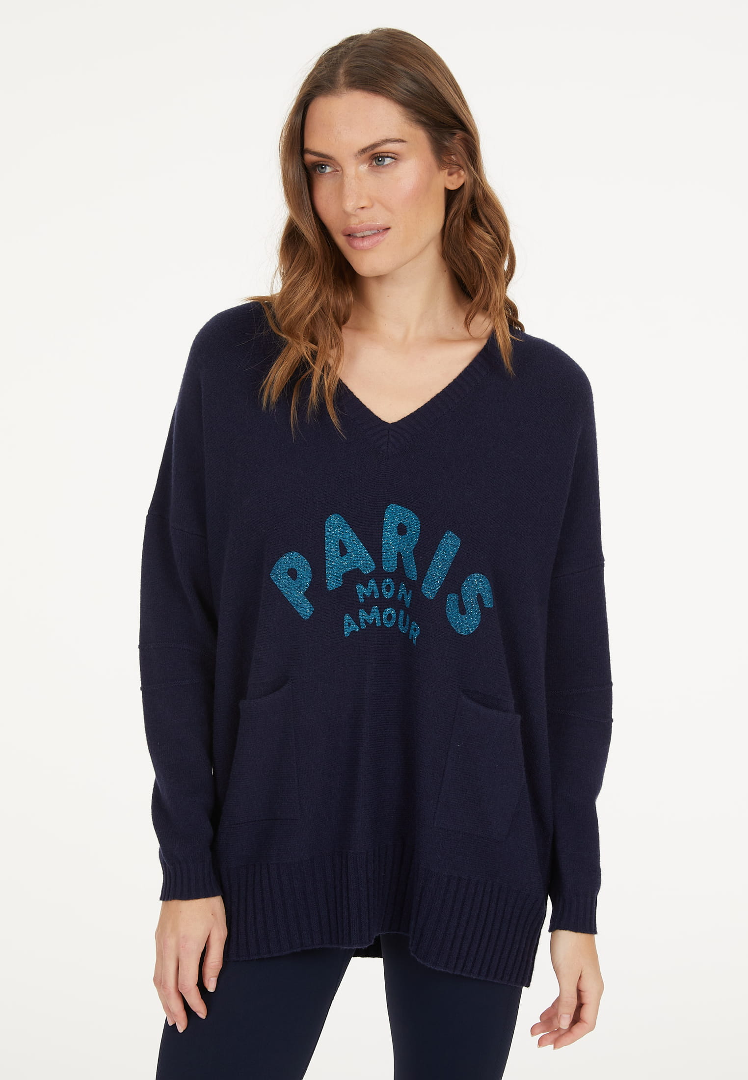 Pullover mit Logo-Print