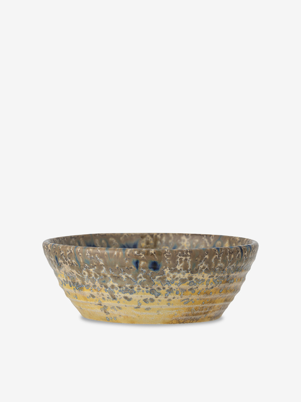 Bol en grès milani - bloomingville bleu