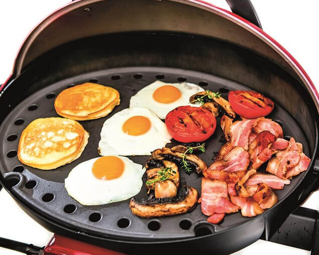 Ziggy Classic Single Burner Portable Grill LPG BBQ - Gunmetal Grey