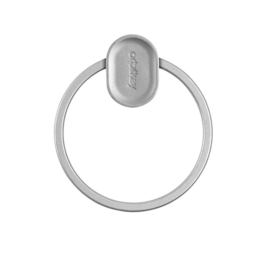 OrbitkeyZilveren stalen Orbitkey ring