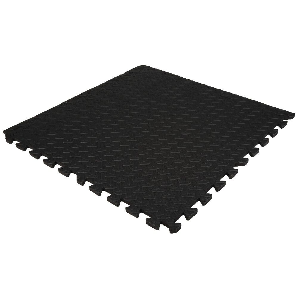Dalle de protection piscine et spa mousse noir x4