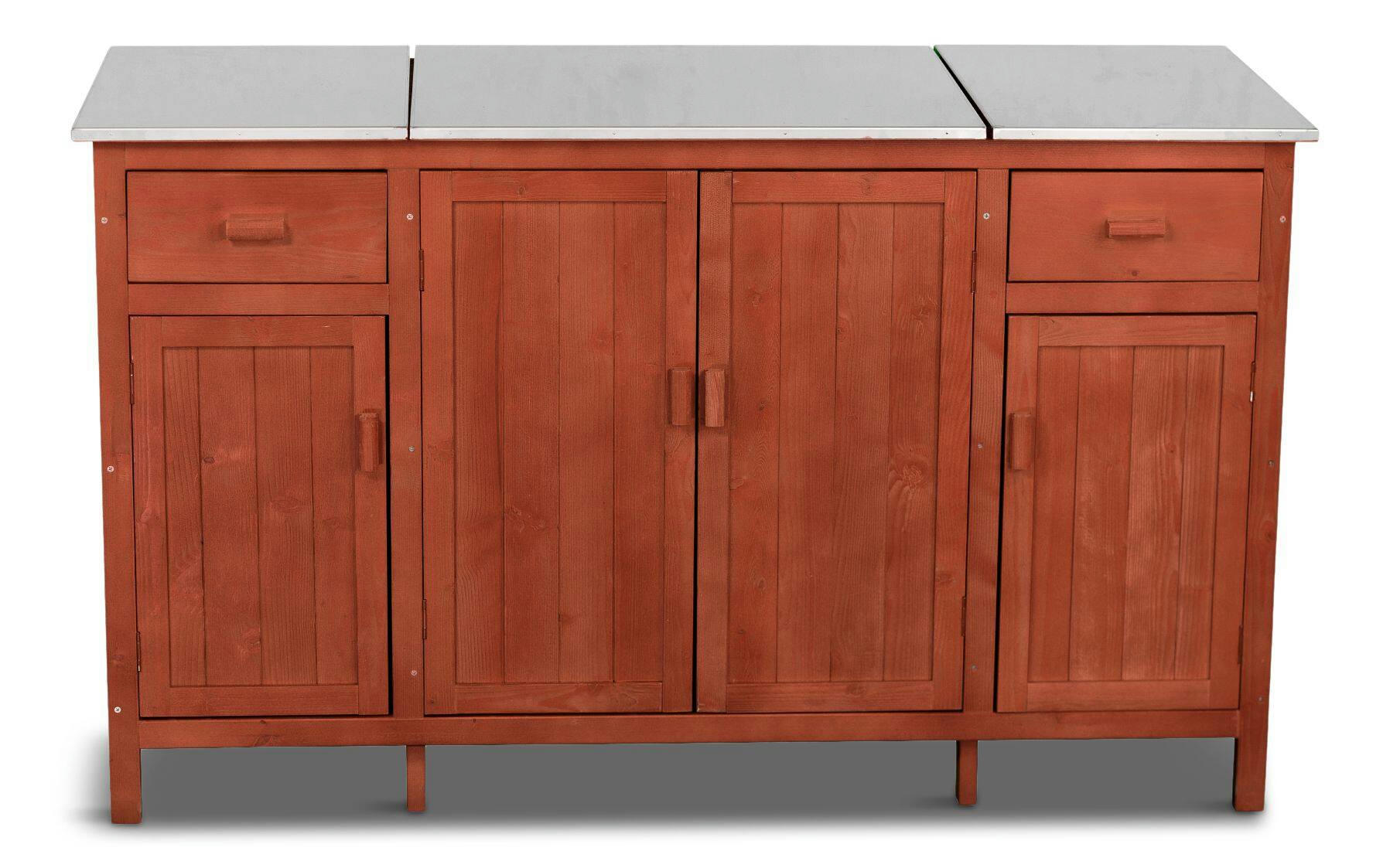 Leisure Season Buffet Server with Cooler Compartment