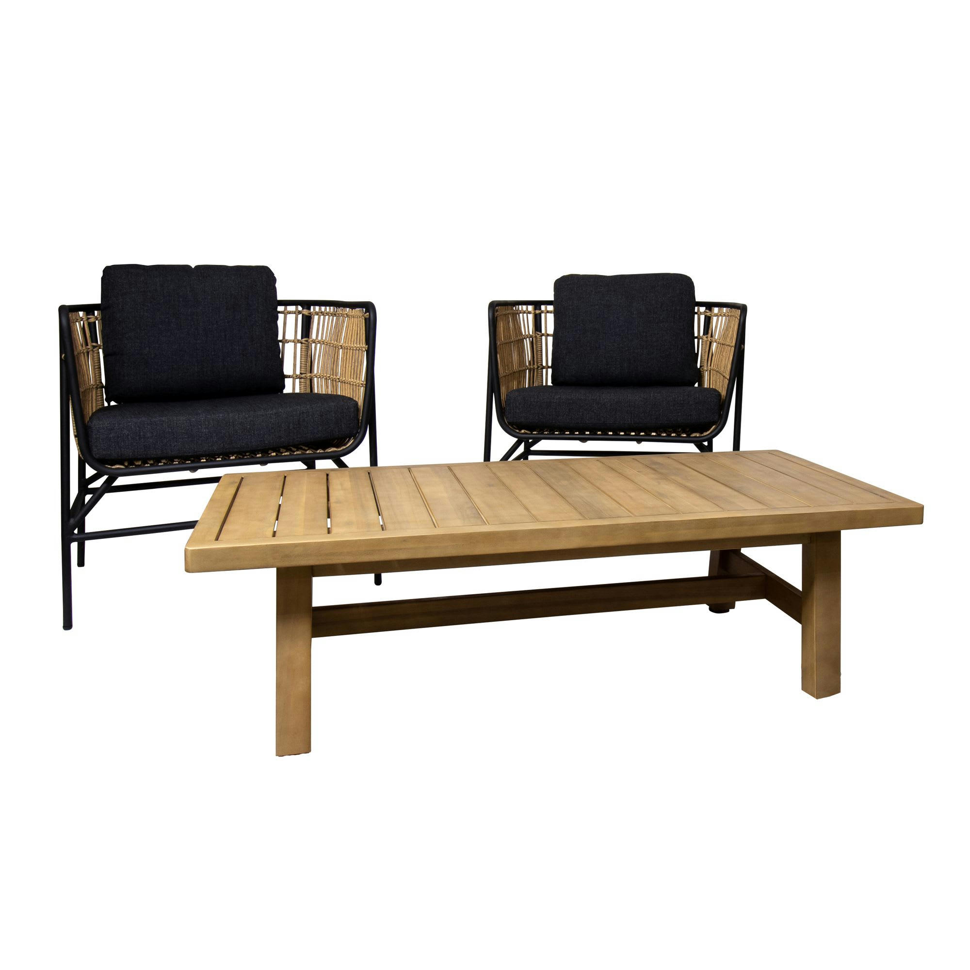 PALAWAN - Salon de jardin en bois d