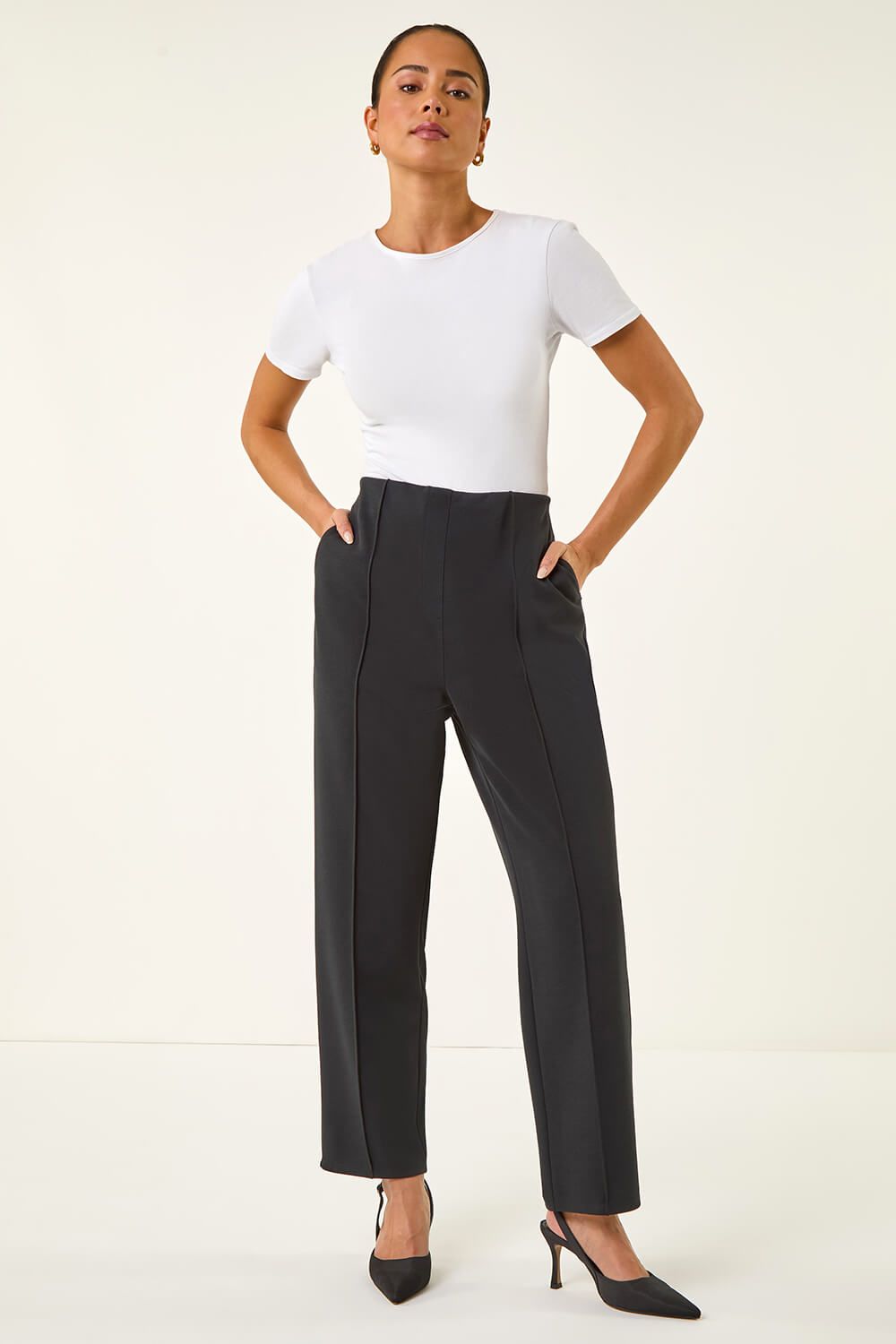 Roman Petite Premium Stretch Twill Trouser