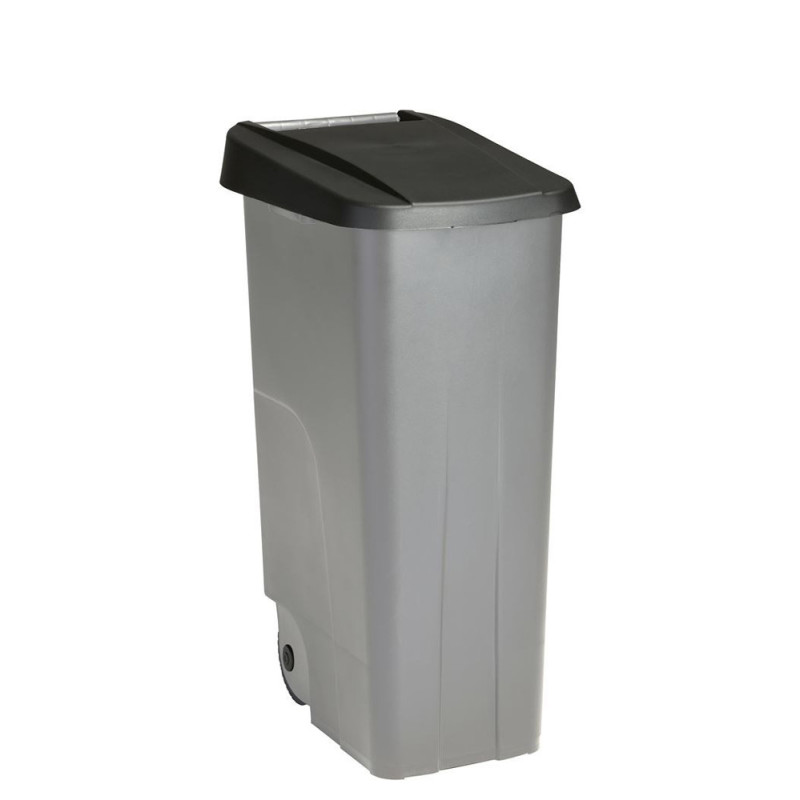 Poubelle Basic grise 110 L SUNWARE
