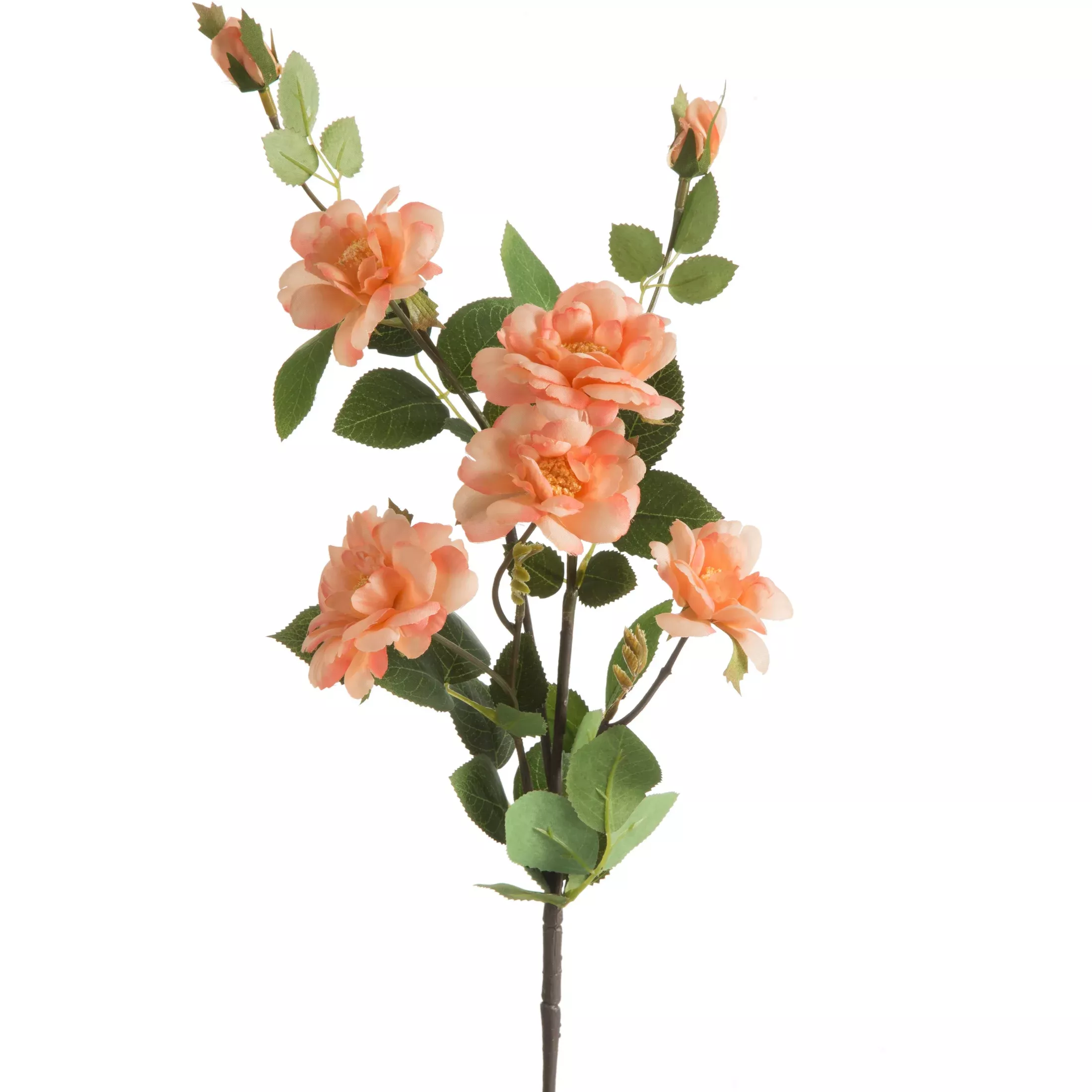 Kwiat sztuczny róża jasnoróżowa 72 cm