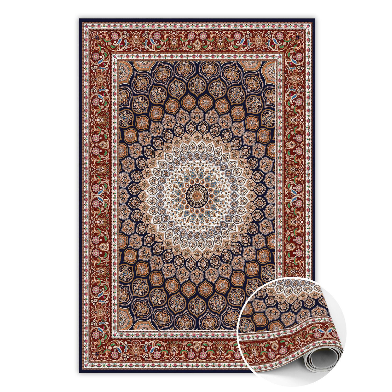 Winylowy dywan Hipnotyzująca mandala 60 x 90 cm