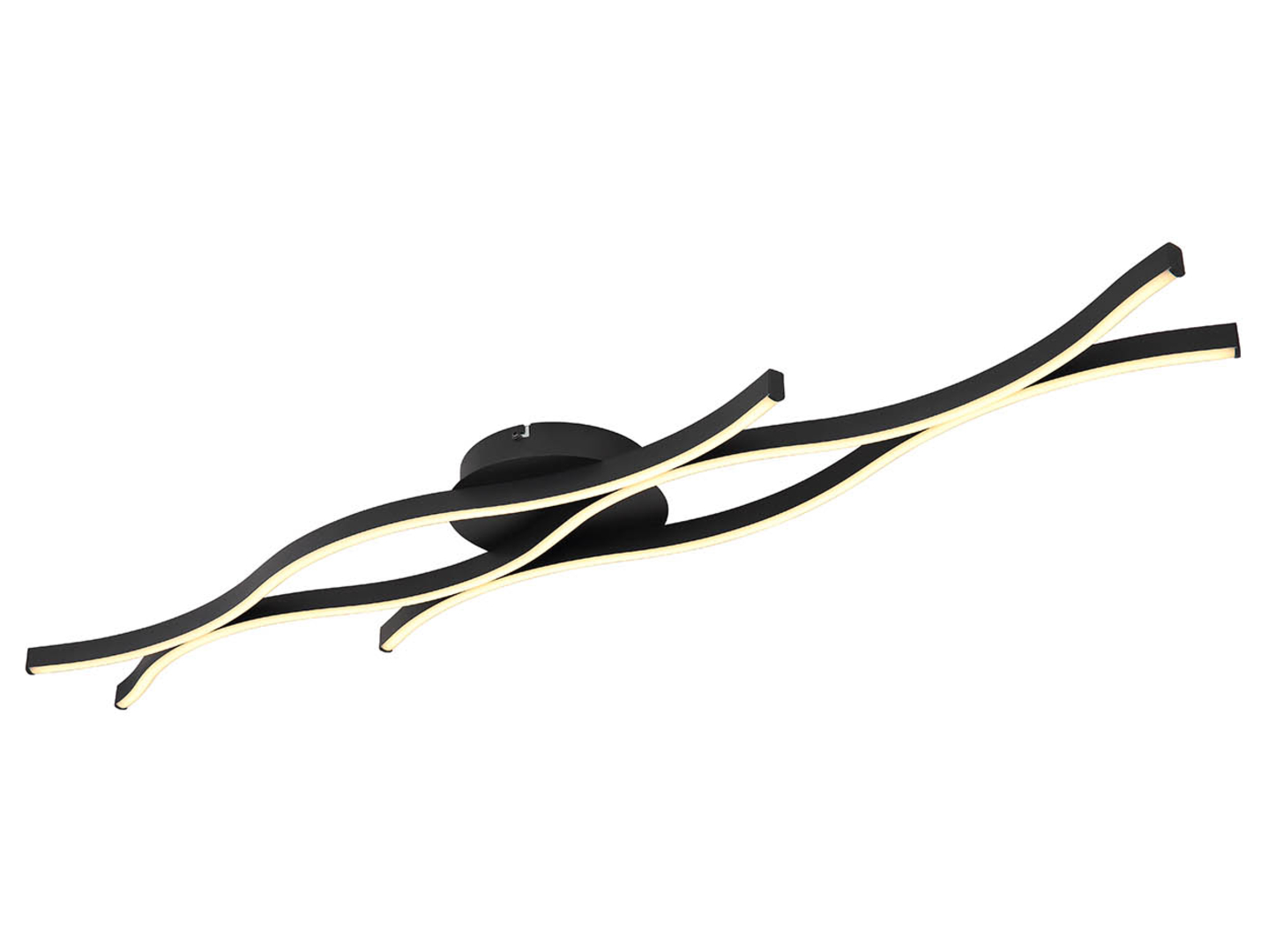 Lampa sufitowaGeronimo LED metalowa czarna