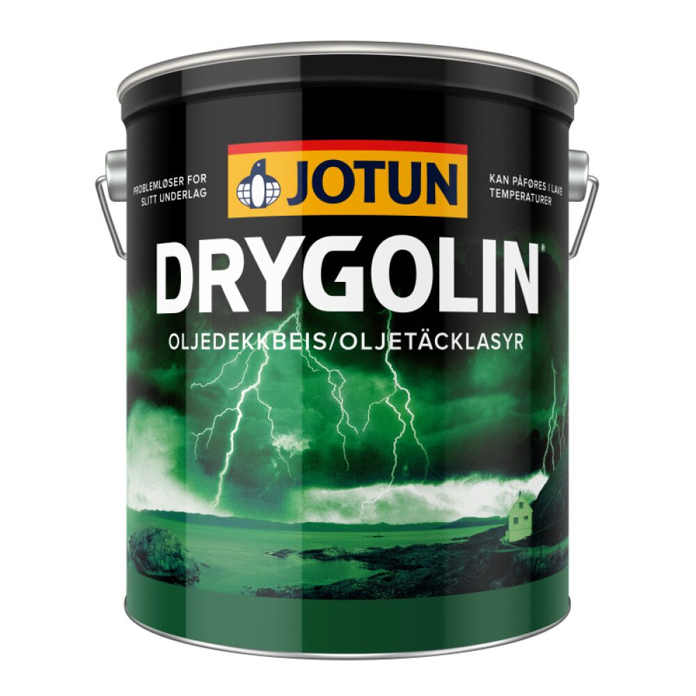 OLJEDEKKBEIS JOTUN DRYGOLIN 4.5L HVIT