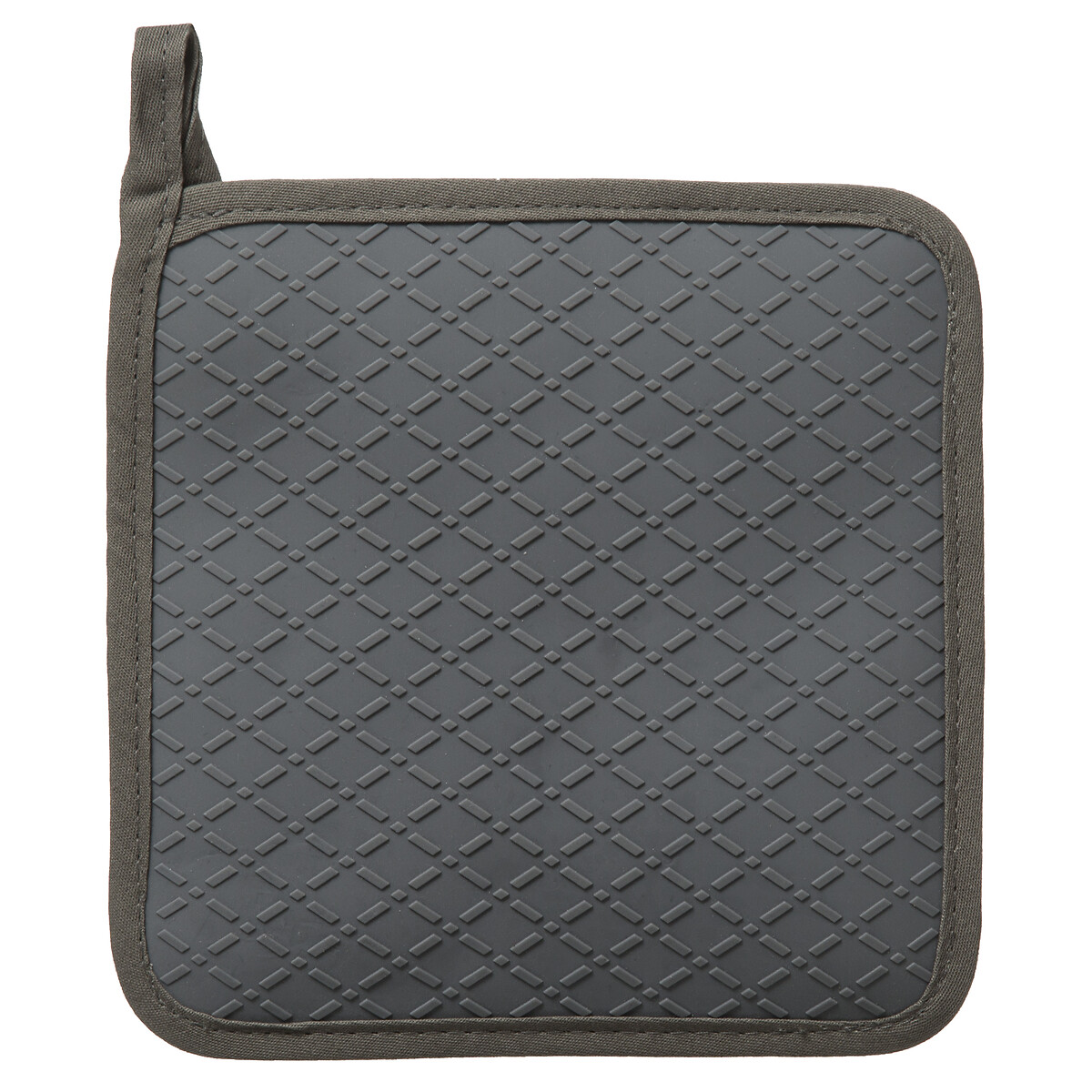 Pega de cozinha em silicone e algodão