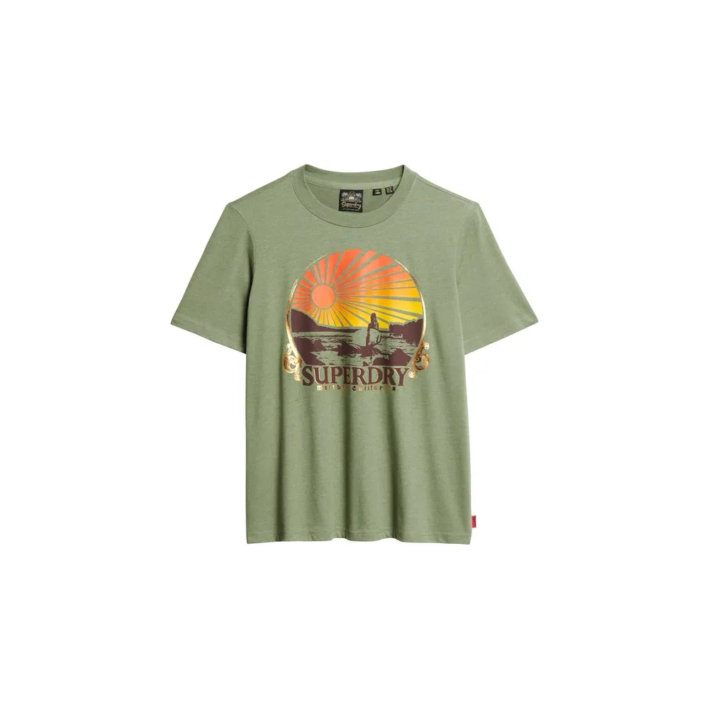 Superdry Travel Souvenir Relaxed short sleeve T-shirt
