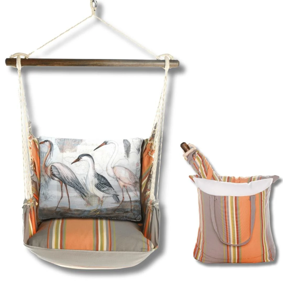 Magnolia Casual Swing Set 4 piece - Serene Sunset w/ 3 Herons Marching