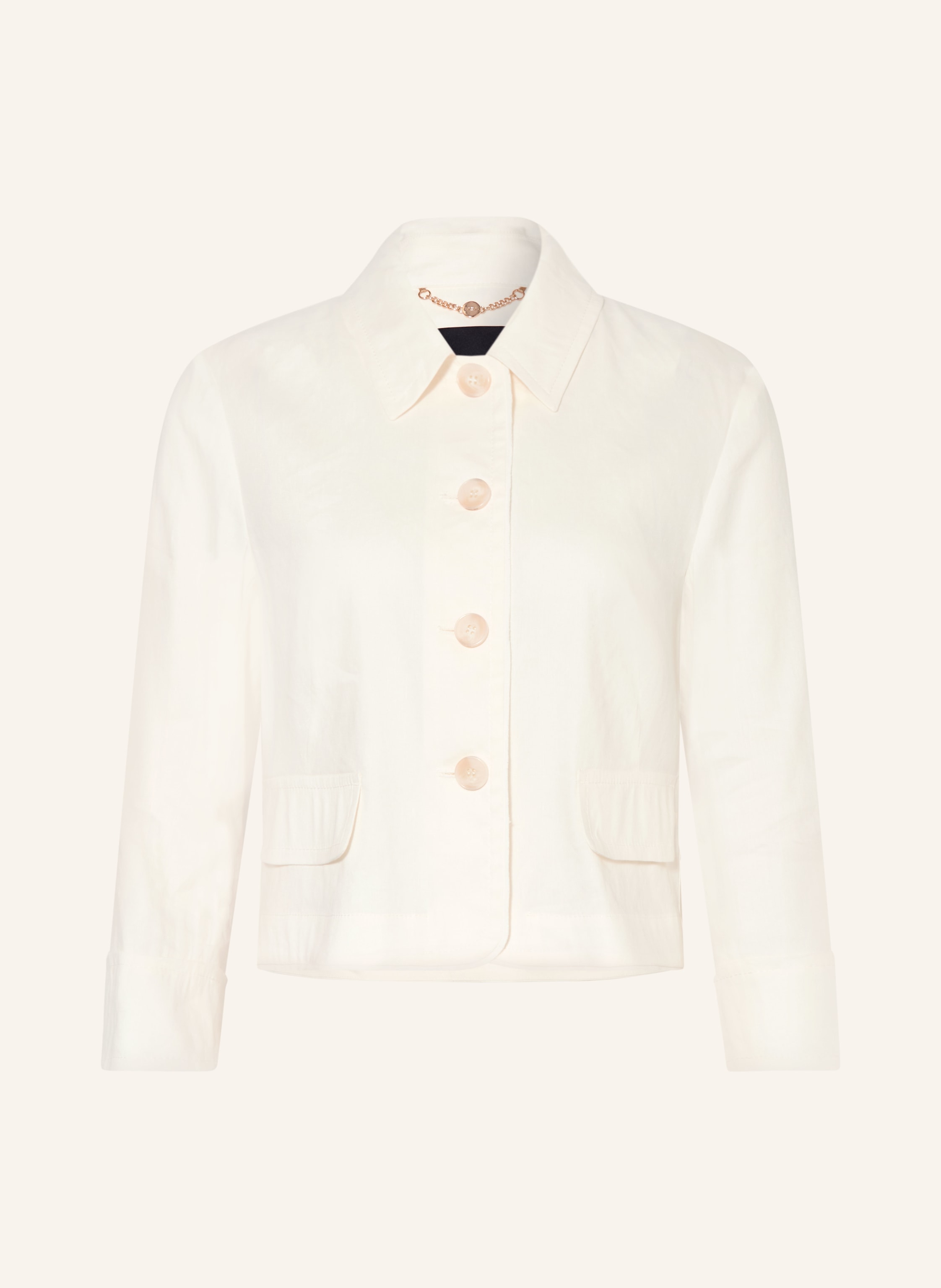MARC CAIN Kastenjacke mit Leinen