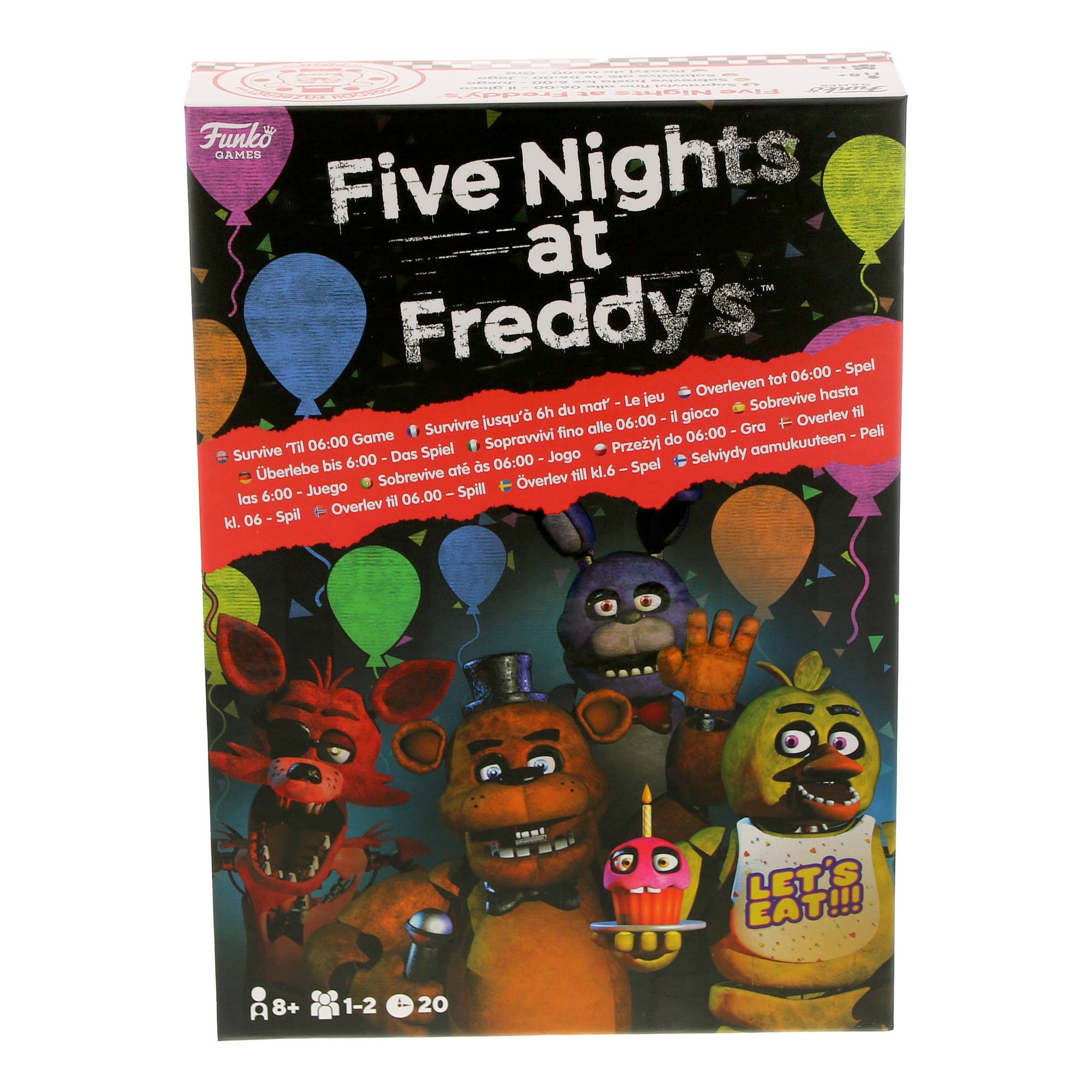 Funko Fright Nights at Freddy’s Survive Til 6am Game