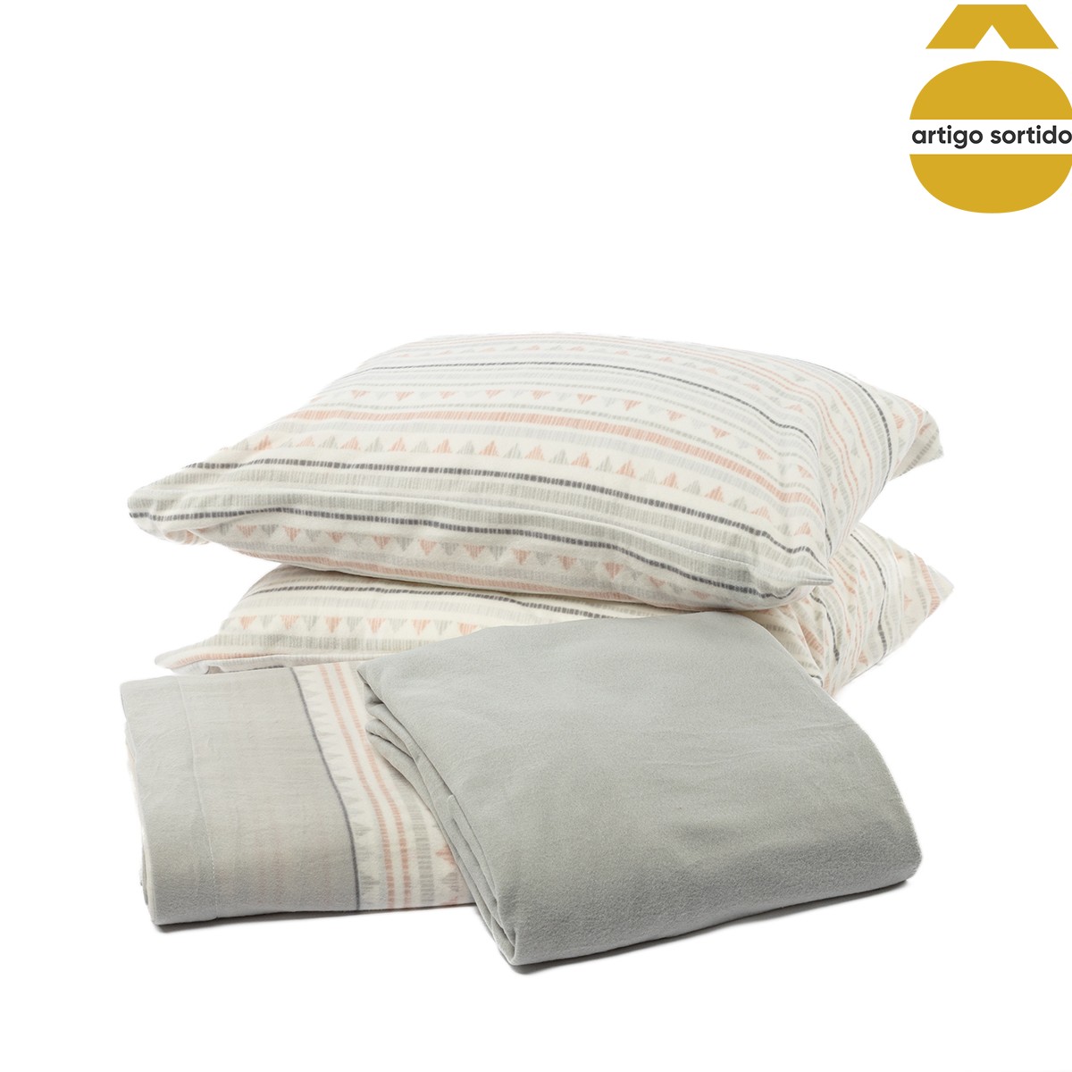 Jogo cama de casal térmico polar 240x280cm